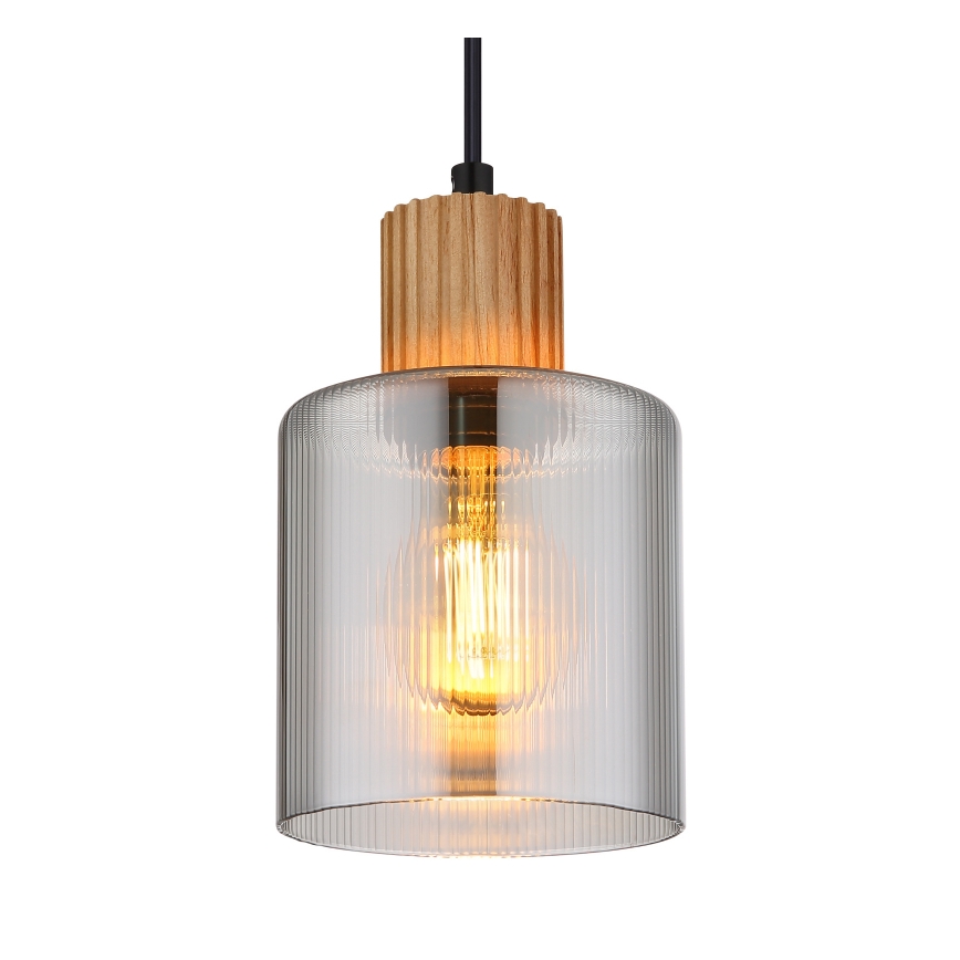 Globo - Cable Pendant Light 1x E27, 25W, 230V, Ø 12 cm