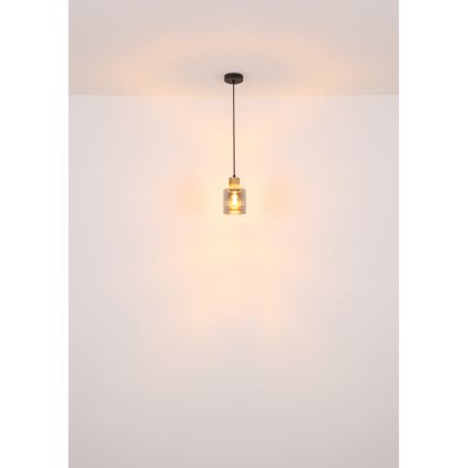 Globo - Cable Pendant Light 1x E27, 25W, 230V, Ø 12 cm