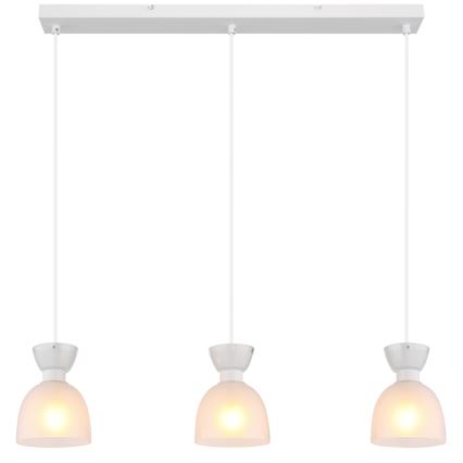 Globo - Chandelier on a string 3xE14/40W/230V white