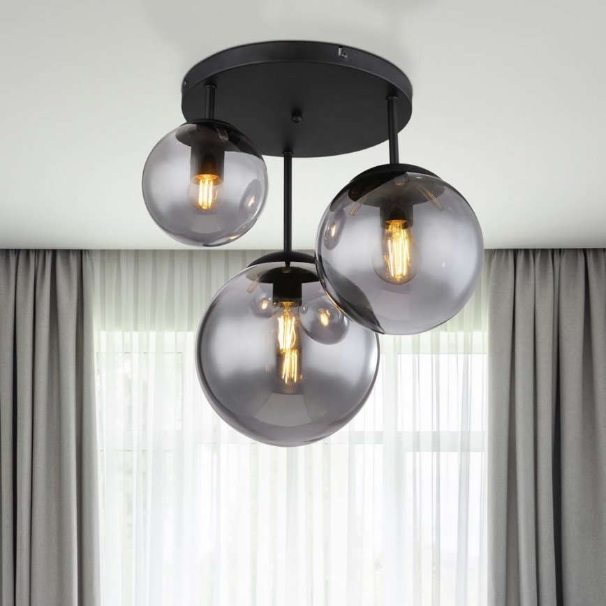 Globo - Surface-mounted chandelier 3xE27/60W/230V
