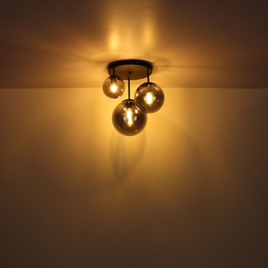 Globo - Surface-mounted chandelier 3xE27/60W/230V