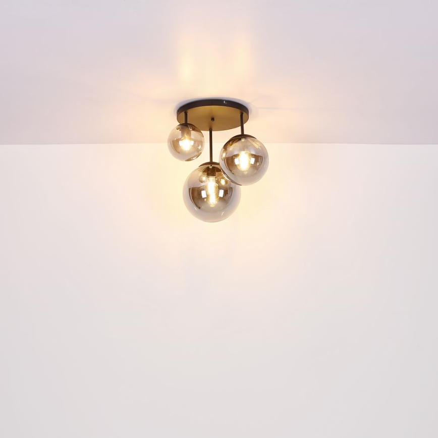 Globo - Surface-mounted chandelier 3xE27/60W/230V