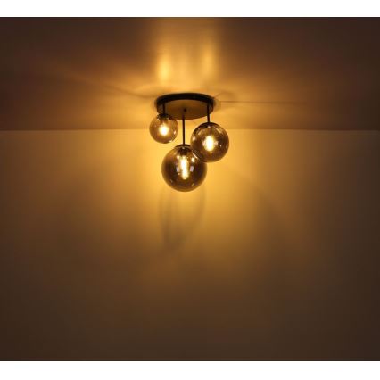 Globo - Chandelier on a string 3xE27/60W/230V