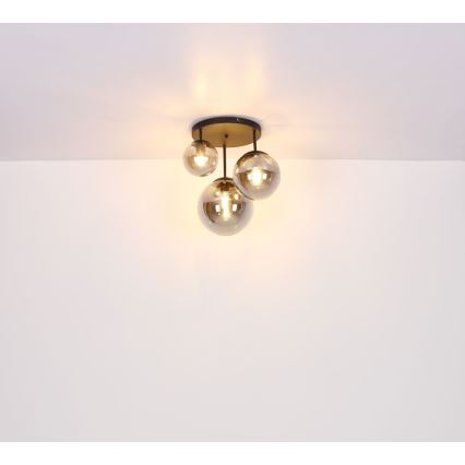 Globo - Chandelier on a string 3xE27/60W/230V