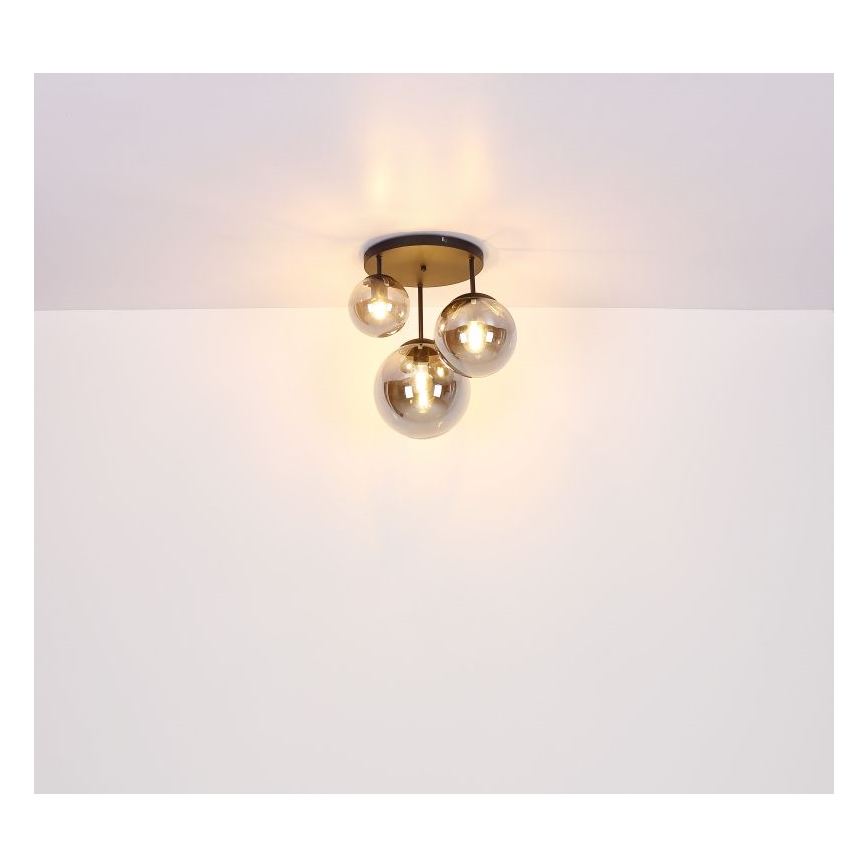 Globo - Chandelier on a string 3xE27/60W/230V
