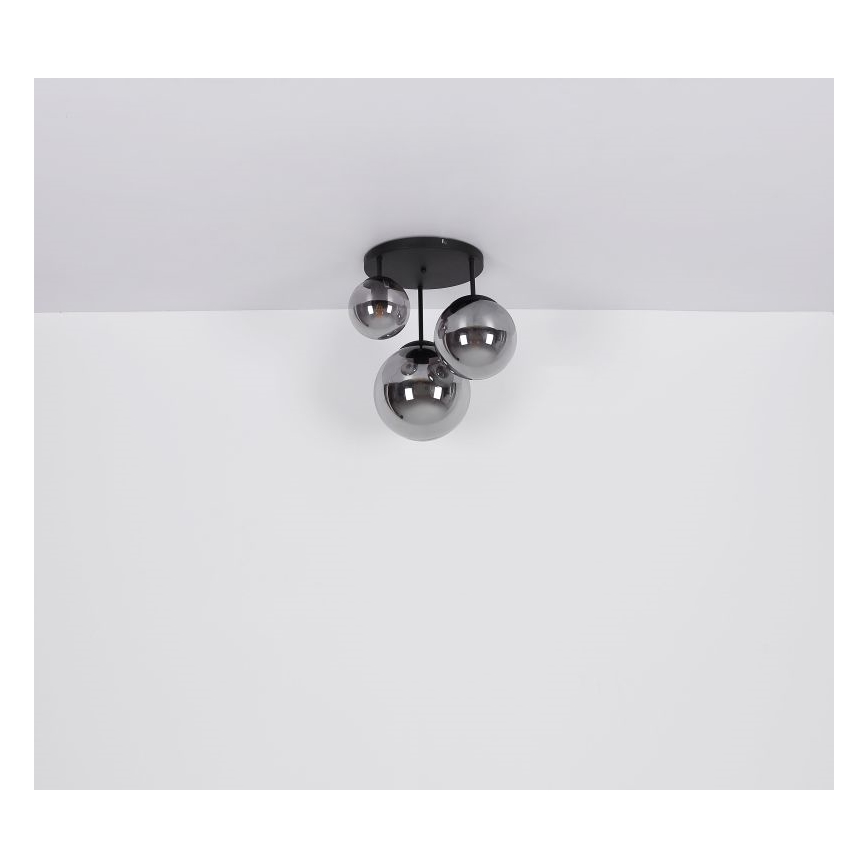 Globo - Chandelier on a string 3xE27/60W/230V