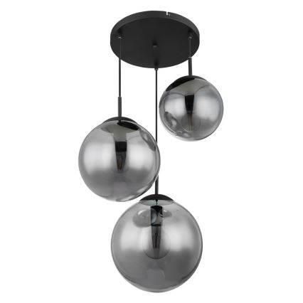 Globo - Chandelier on a string 3xE27/60W/230V
