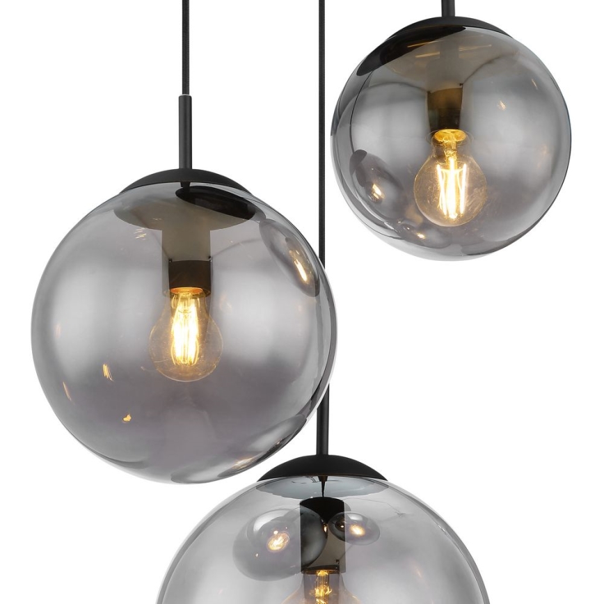 Globo - Chandelier on a string 3xE27/60W/230V