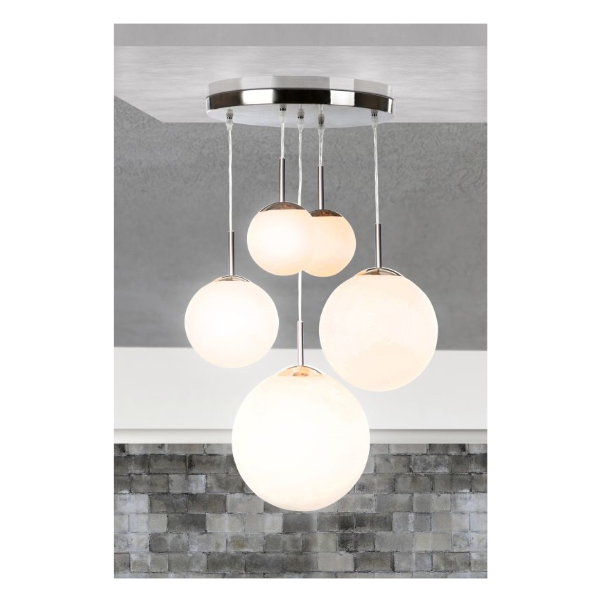 Globo - Ceiling light 5xE27/60W/230V