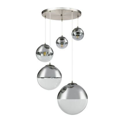 Globo - Chandelier on a string 5xE27/60W/230V d. 65 cm