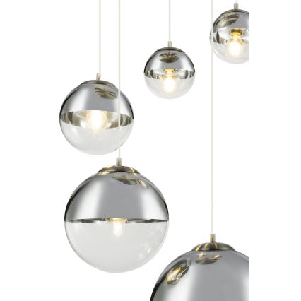 Globo - Chandelier on a string 5xE27/60W/230V d. 65 cm