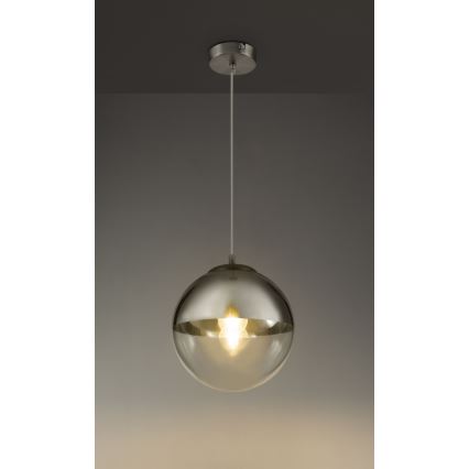 Globo - Chandelier on a string 1xE27/40W/230V d. 30 cm
