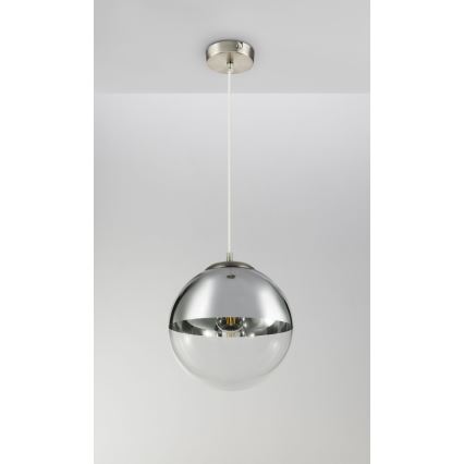 Globo - Chandelier on a string 1xE27/40W/230V d. 30 cm