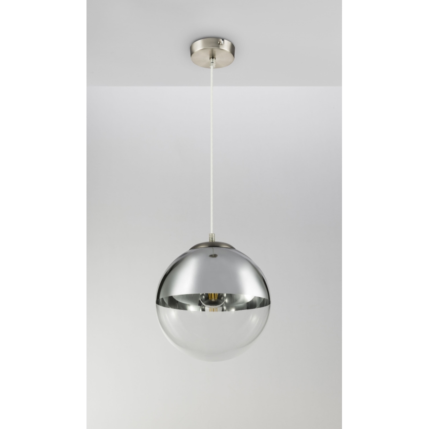 Globo - Chandelier on a string 1xE27/40W/230V d. 30 cm