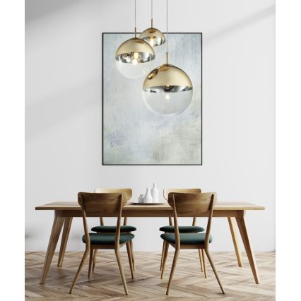 Globo - Chandelier on a string 3xE27/40W/230V d. 51 cm