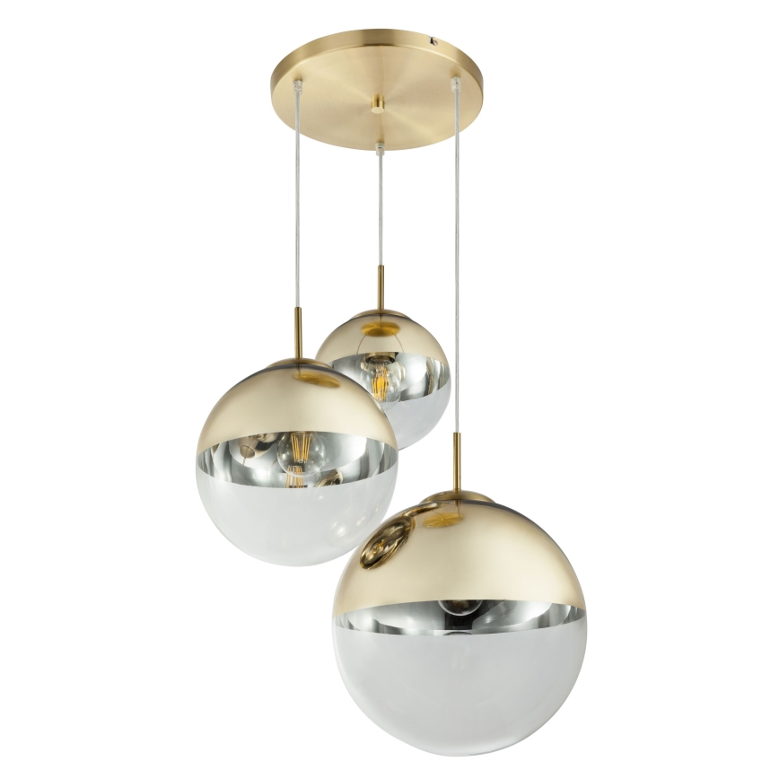 Globo - Chandelier on a string 3xE27/40W/230V d. 51 cm