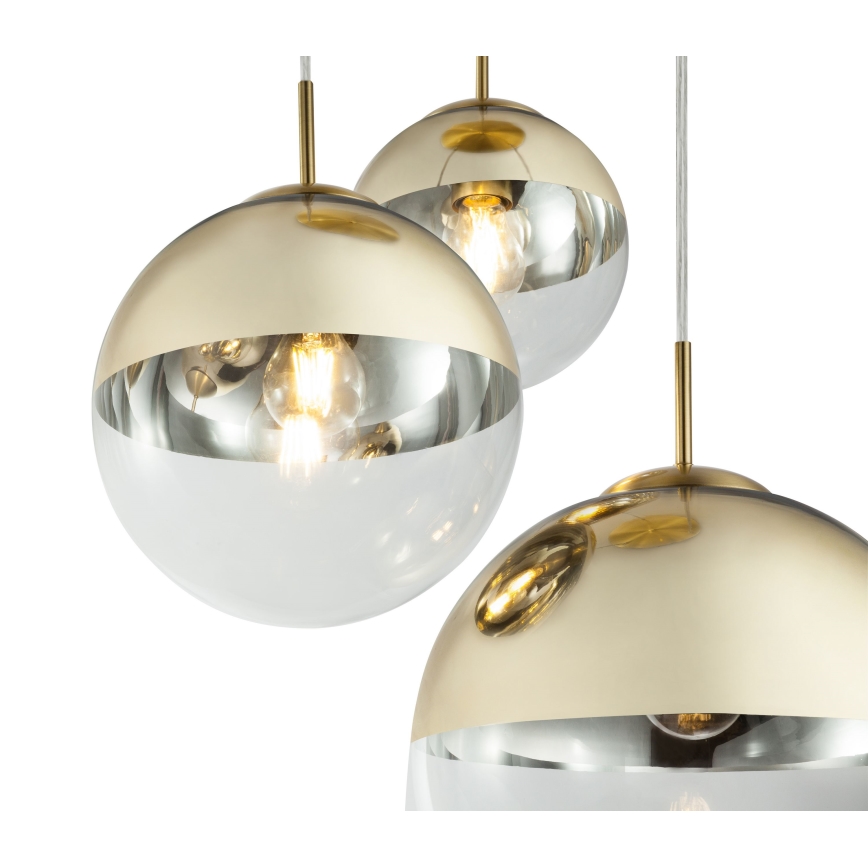 Globo - Chandelier on a string 3xE27/40W/230V d. 51 cm