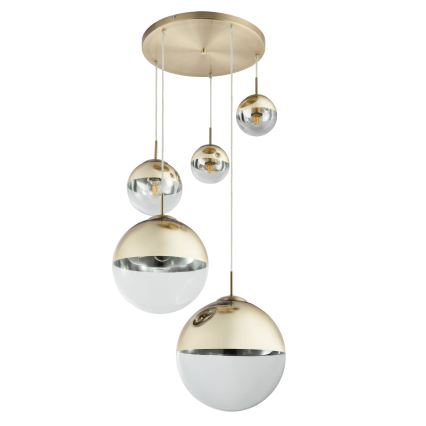 Globo - Chandelier on a string 5xE27/40W/230V d. 65 cm
