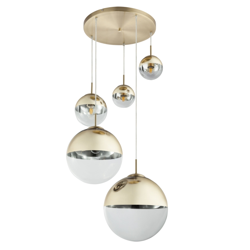 Globo - Chandelier on a string 5xE27/40W/230V d. 65 cm