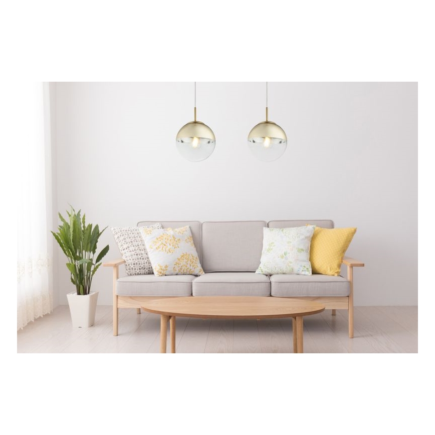 Globo - Chandelier on a string 1xE27/40W/230V d. 20 cm