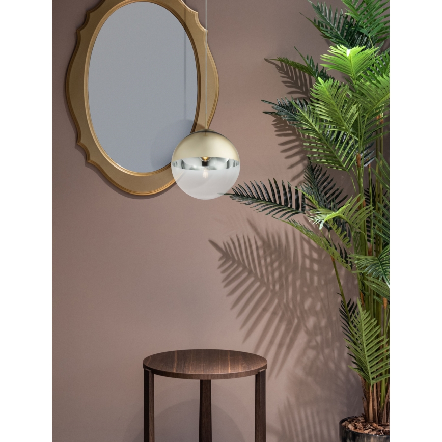 Globo - Chandelier on a string 1xE27/40W/230V d. 30 cm