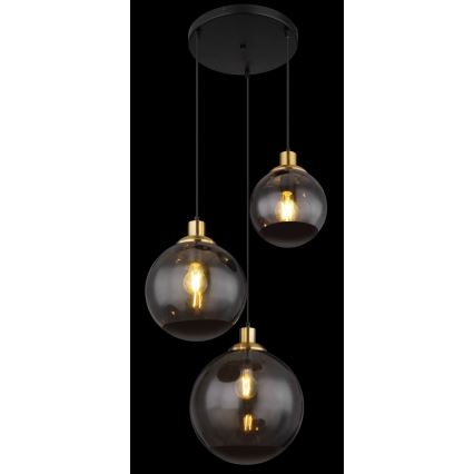 Globo - Chandelier on a string 3xE27/40W/230V