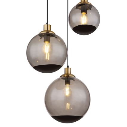 Globo - Chandelier on a string 3xE27/40W/230V