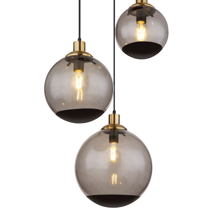 Globo - Chandelier on a string 3xE27/40W/230V