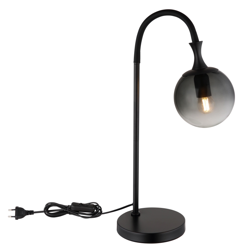 Globo - Table lamp 1xE27/10W/230V black
