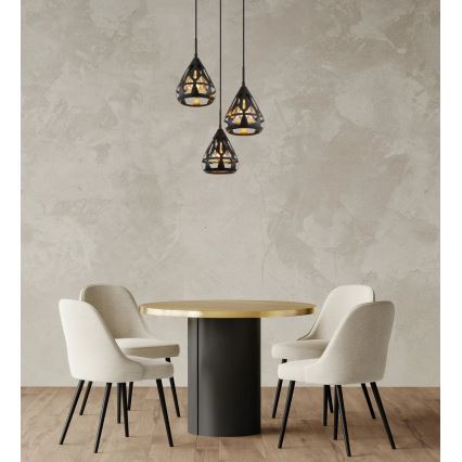 Globo - Chandelier on a string 3xE27/40W/230V