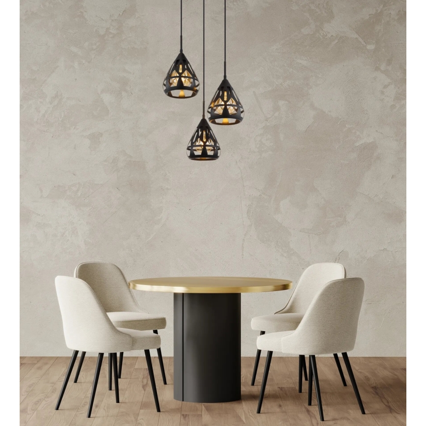Globo - Chandelier on a string 3xE27/40W/230V