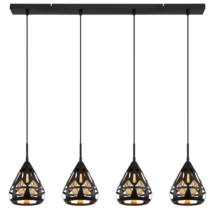 Globo - Chandelier on a string 4xE27/40W/230V