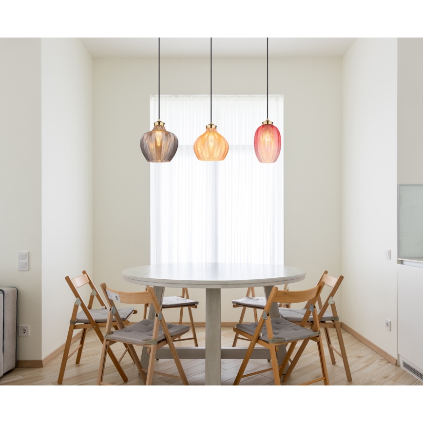 Globo - Cable pendant light 3xE27/60W/230V