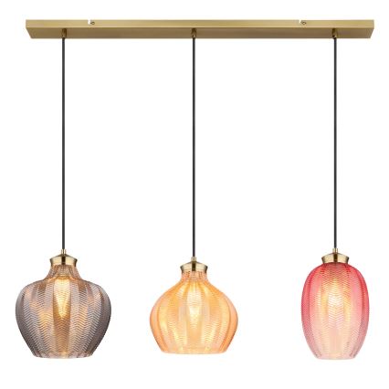 Globo - Cable pendant light 3xE27/60W/230V