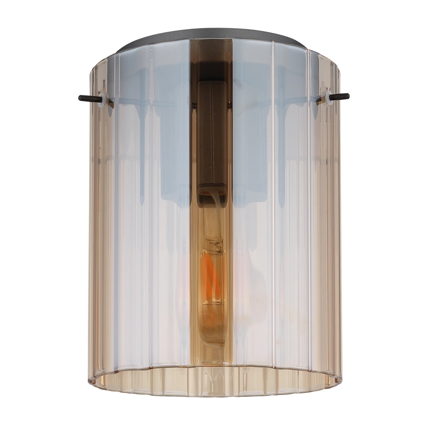Globo - Ceiling light 1xE27/40W/230V d. 18 cm brown