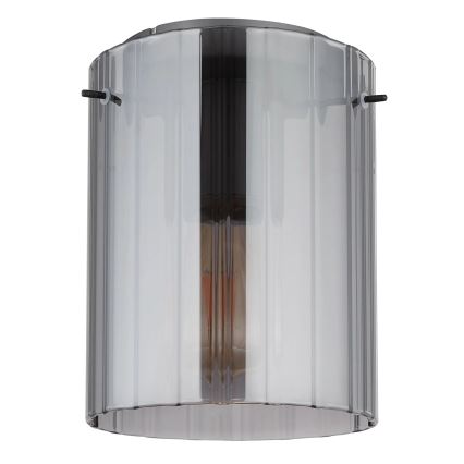 Globo - Ceiling light 1xE27/40W/230V d. 18 cm grey