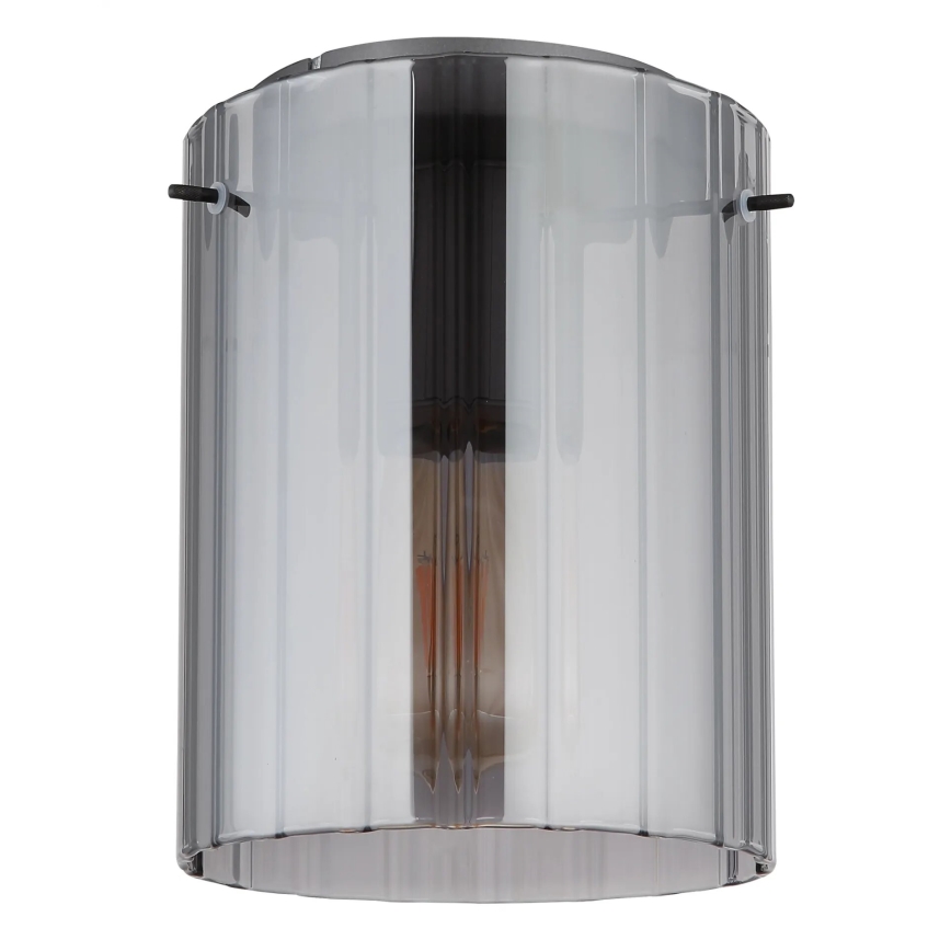 Globo - Ceiling light 1xE27/40W/230V d. 18 cm grey