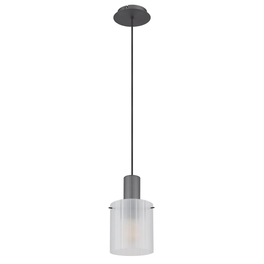 Globo - Chandelier on a string 1xE27/40W/230V d. 18 cm white