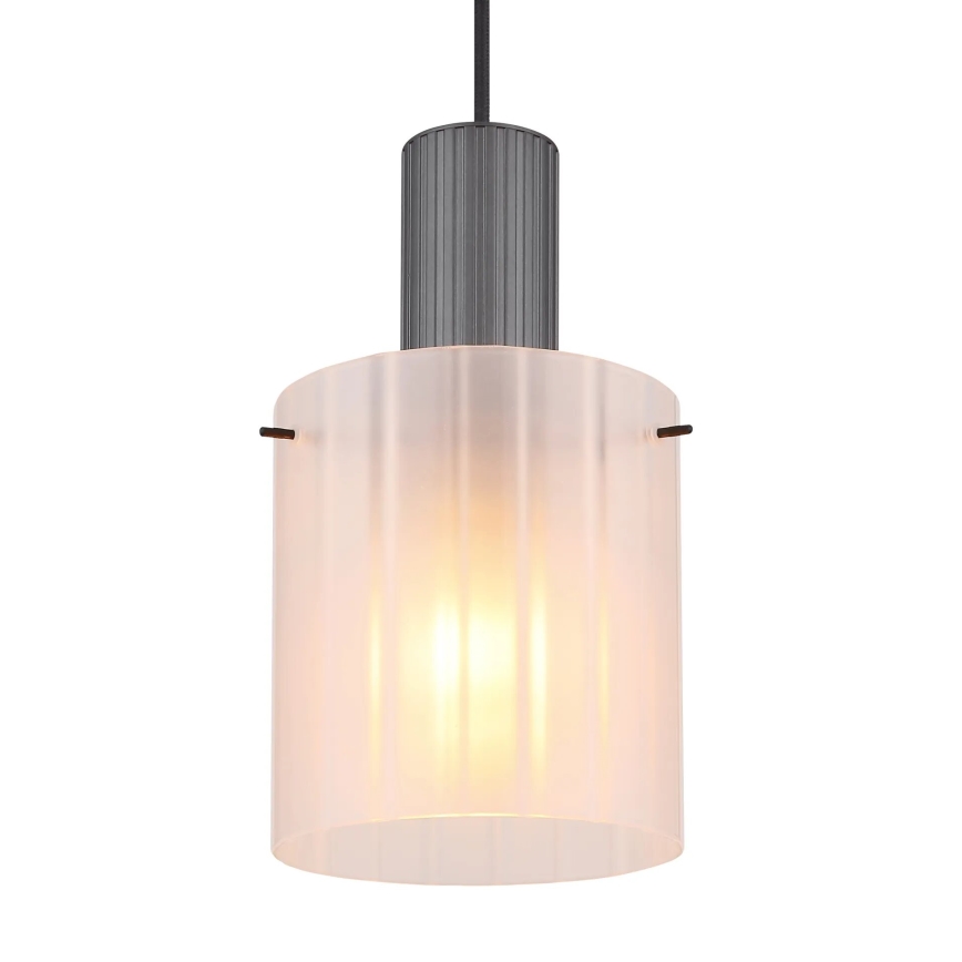 Globo - Chandelier on a string 1xE27/40W/230V d. 18 cm white