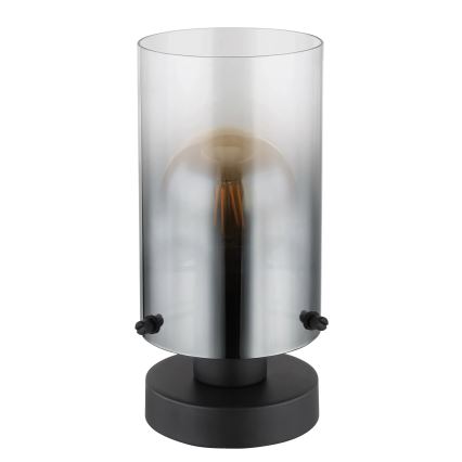 Globo - Table lamp 1xE27/40W/230V d. 12,5 cm black