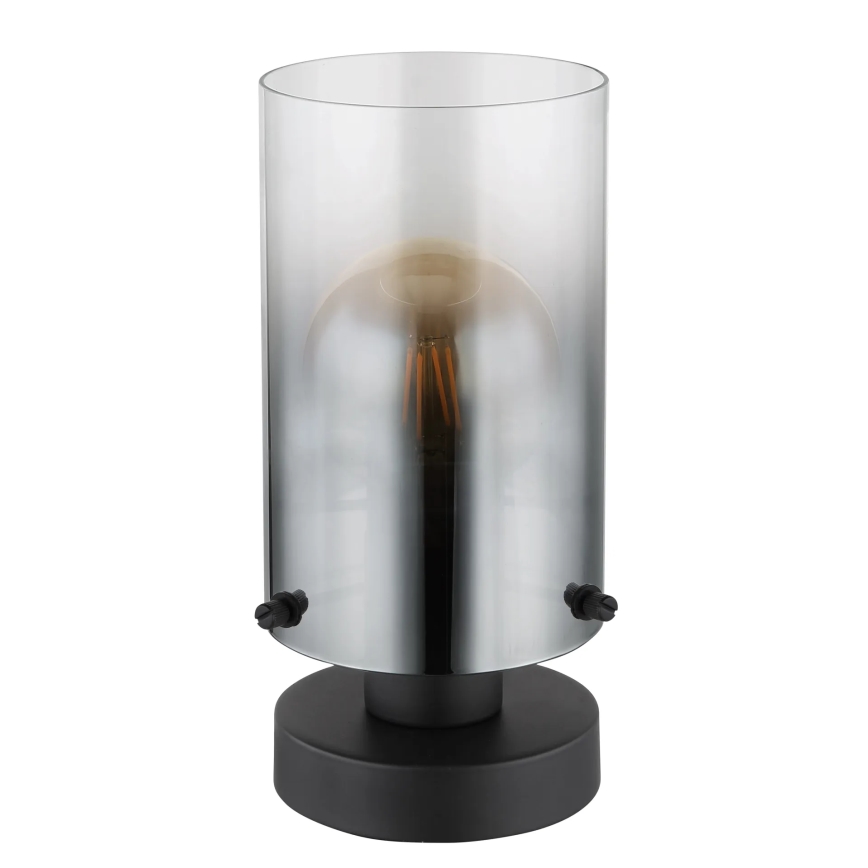 Globo - Table lamp 1xE27/40W/230V d. 12,5 cm black