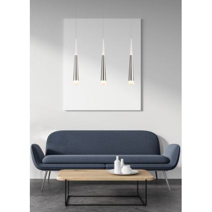 Globo - LED Chandelier on a string 3xLED/5W/230V