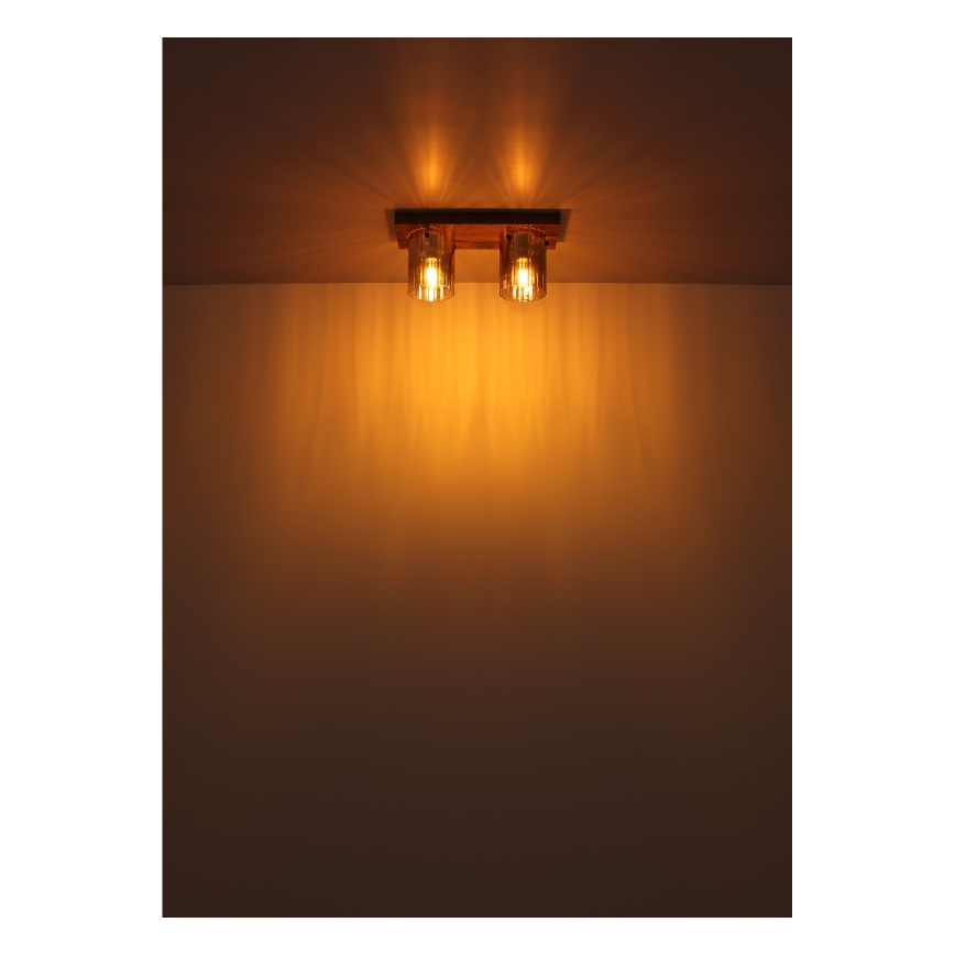 Globo - Ceiling Light, 2x E27 (40W each), 230V, 16x41 cm