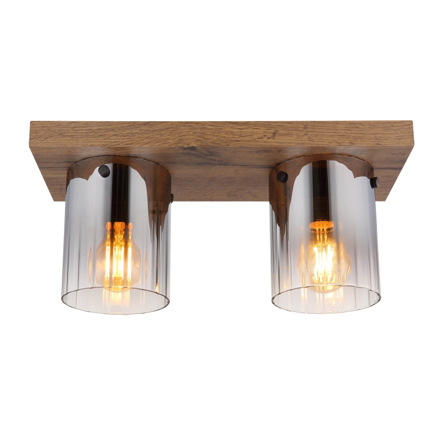 Globo - Ceiling Light, 2x E27 (40W each), 230V, 16x41 cm