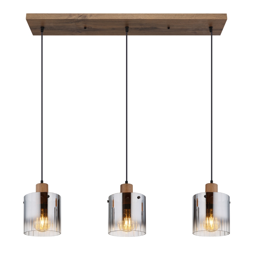 Globo - Cable-Hung Pendant Light 3xE27/60W/230V