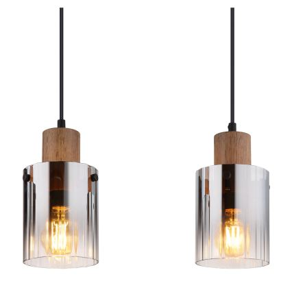 Globo - Cable-hung pendant light 4xE27/40W/230V