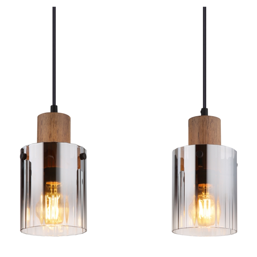 Globo - Cable-hung pendant light 4xE27/40W/230V