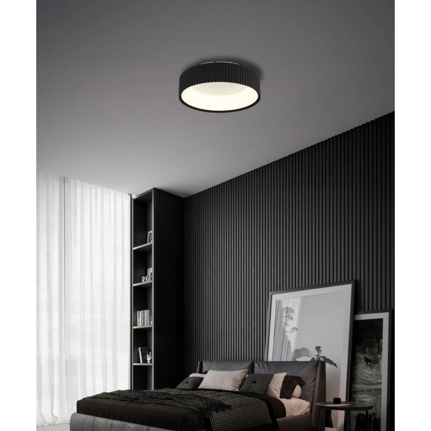 Globo - LED Ceiling Light LED/45W/230V 2700/4000/6000K dia. 46 cm black