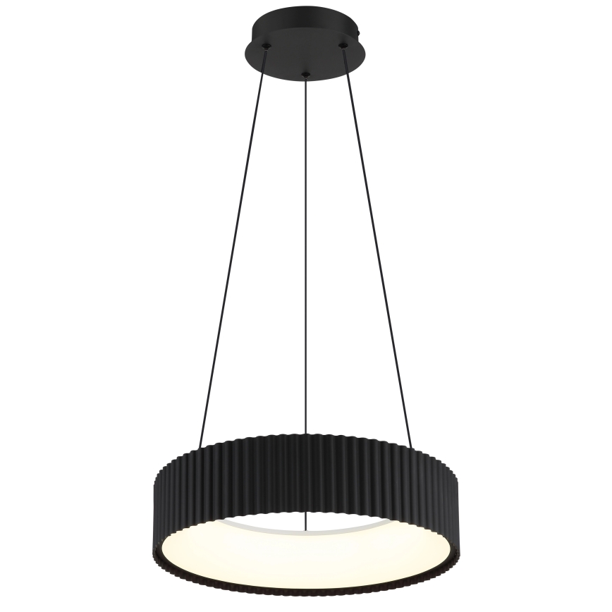 Globo - LED Cable-Suspended Pendant LED/45W/230V 2700/4000/6000K Ø 46 cm Black