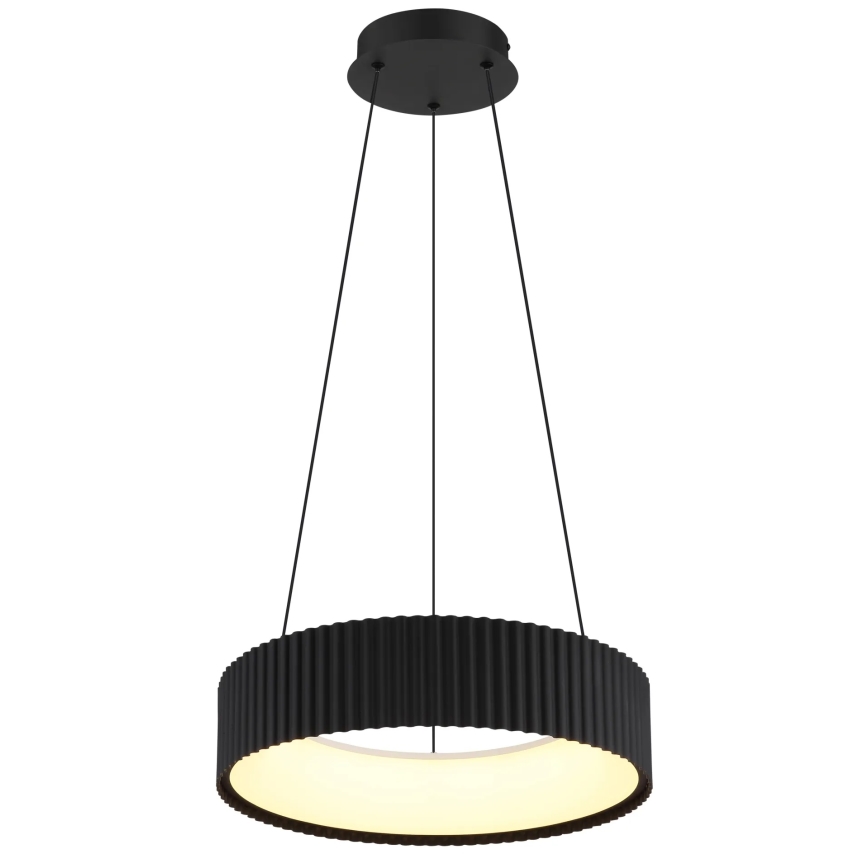 Globo - LED Cable-Suspended Pendant LED/45W/230V 2700/4000/6000K Ø 46 cm Black